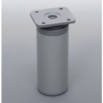 Reguleeritav kapijalg 100 mm Ø40 (ümar, alumiinium)