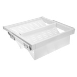  Väljatõmmatav jalanõude riiul ELITE 660-718 x 483 x H.165 mm (valge)