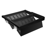  Väljatõmmatav jalanõude riiul ELITE 560-618 x 483 x H.165 mm (must)