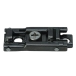 Piklik hinge klipptald, hingele Häfele Metalla 310 SM; H = 0 mm; must