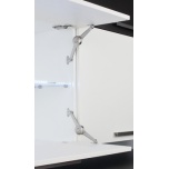 Kapiukse fiksaator HUWIL Duo 3667, 28 mm, üles/alla (nikkel)