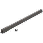 HÄFELE Matrix S Slim vaikseltsulguva sahtli kandiliste reelingute kpl.; 300 mm (antratsiit)