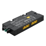 Конвертер Häfele; 6 гнёзд; с гнездом для выключателя; 24 В → 12 В