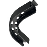 Alumiiniumprofiili OneCable 90° nurgaliitmik, must