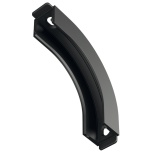  Alumiiniumprofiili OneCable 90° nurgaliitmik, must