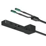 OneCable toiteühendus lamekaablile, 240 W, must