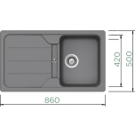 Graniitvalamu FORMHAUS D-100 Schock (hall / croma)