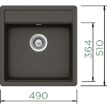 Graniitvalamu NEMO N-100S Schock (tumehall / asphalt)