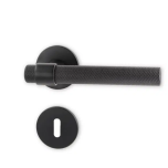  Ukse käepide HOUSE, uksele paksusega 38 - 50 mm, must