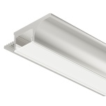 Alumiinium profiilkäepide / LED profiil, 2500 mm, 16 mm, hõbe
