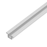 Направляющая шина для дверей-купе, врезной монтаж, 3 м (алюминий)