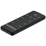 Häfele Loox Premium 6-channel radio remote control for white LEDs 12V / 24V (black)