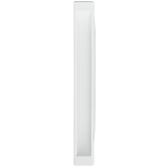 Пластиковая врезная ручка 115 x 14 мм (белая)