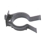 Sokli kinnitamise klamber Ø30 mm (must)