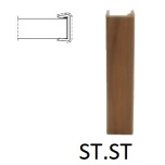 Sokli otsa lõpetus ↕100 mm (roostevaba viimistlus)