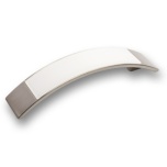 Käepide 137 mm (lihvitud nikkel / valge)