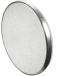Magnet Ø10 mm, liimitav (metallik)