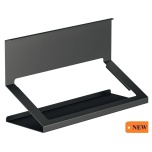 Universaalne riiul, suur, 330 mm (must)
