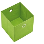 Riidest kast 320x320x320 mm, käepidemetega (roheline)