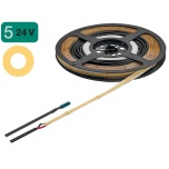 LOOX5 LED 1162 COB лента 5 м/катушка, 10 Вт/м, тёплый свет 2700 K, 24 V (самоклеющийся, белый)