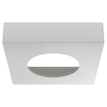 LOOX LED 2025/2026 декоративная накладка, для монтажа светильника на поверхность, квадратная (белая, RAL9003)
