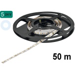 LOOX5 LED 3042 - лента 50 м/катушка, 4,8 Вт/м, холодный свет 4000 K, 24 V (самоклеющийся, белый)