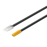 Провод для светодиодной ленты 5 мм Loox5, длина 2000 мм, 12 В (черный)