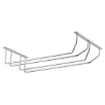 Pokaalihoidja, 2-realine, 210 mm (kroom)