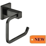 Toilet roll holder, for screw fixing (graphite black)