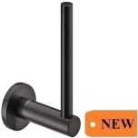 Toilet roll holder, for screw fixing (graphite black)