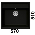 Graniitvalamu MONO N-100 Schock (must / puro)