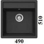 Graniitvalamu NEMO N-100S Schock (must metallik / onyx)