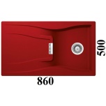 Graniitvalamu WATERFALL D-100 Schock (punane / rouge)