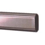 Ovaalne riidepuu toru 30x15 mm, 3 m (kroom)