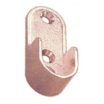 Ovaalse riidepuu toru kandur (nikkel)