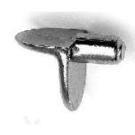Puitriiuli kandur Ø 5 mm avasse (nikkel)