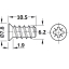 Eurokruvi Varianta Ø6.2 x 10.5 mm (nikkel, 100 tk)