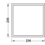 Hoiukast 3, PUIT 236x236x43 mm (tamm) (10)