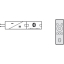 Kaugjuhtimispult, Bluetooth, Häfele Connect Mesh (valge / must)