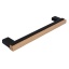 Käepide 188 x 36 x 15 mm (matt must/lakitud tamm)