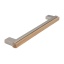 Käepide 188 x 36 x 15 mm (roostevabatoon/lakitud tamm)