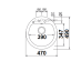 Graniitvalamu MANHATTAN R-100 Schock (must metallik / onyx)
