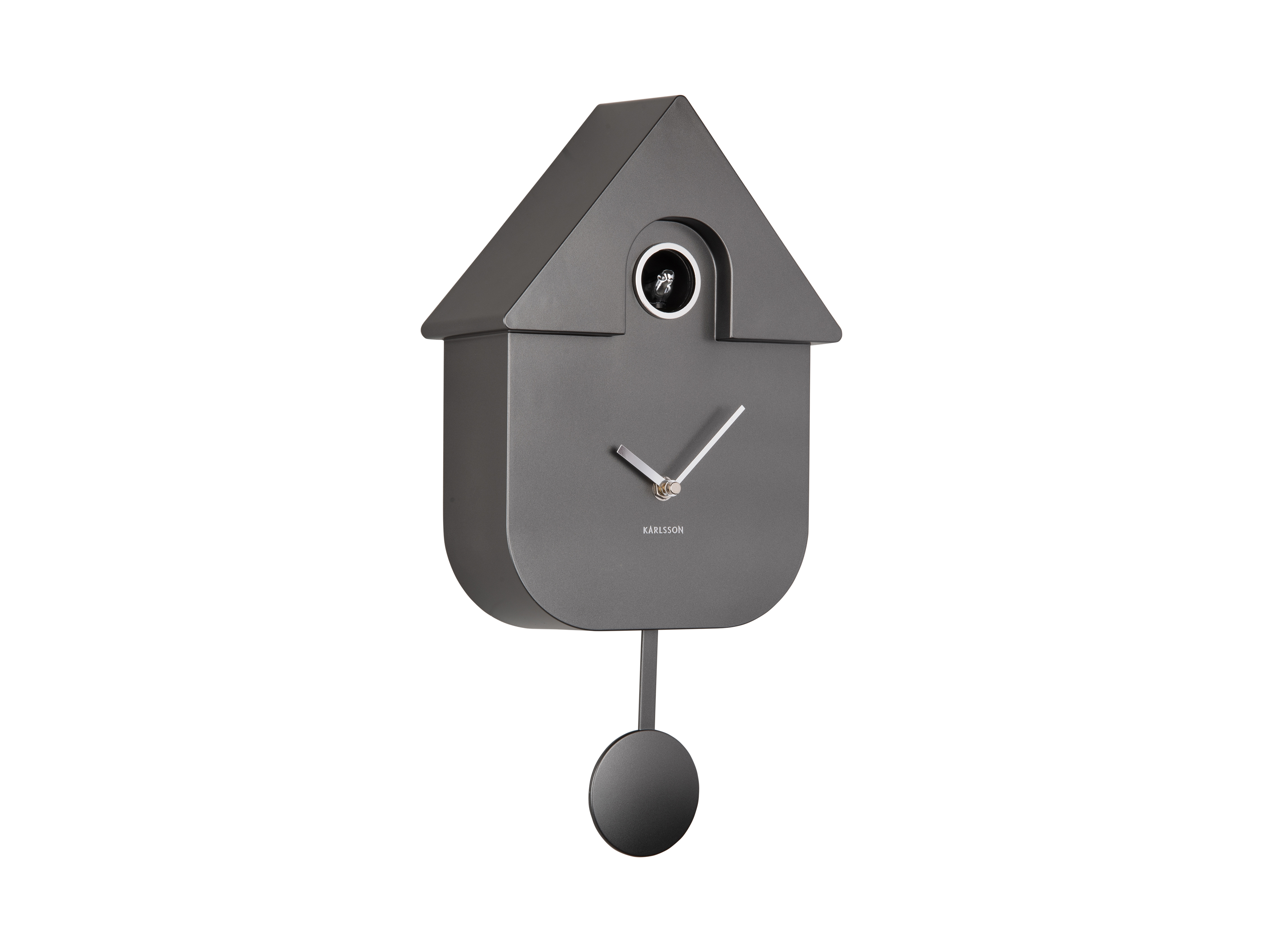 Morden Cuckoo metallik tumehall seinakell