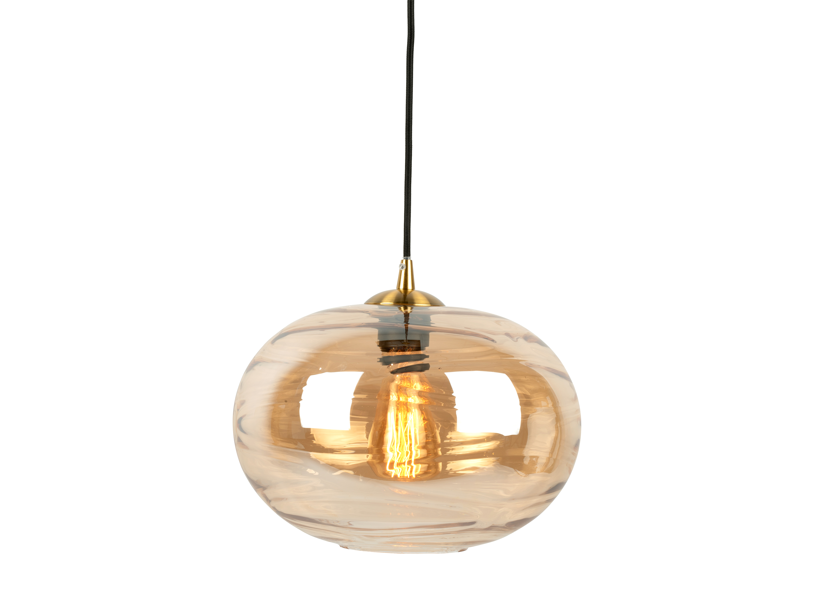 Glamour Globe Sphere Amber pruun laelamp