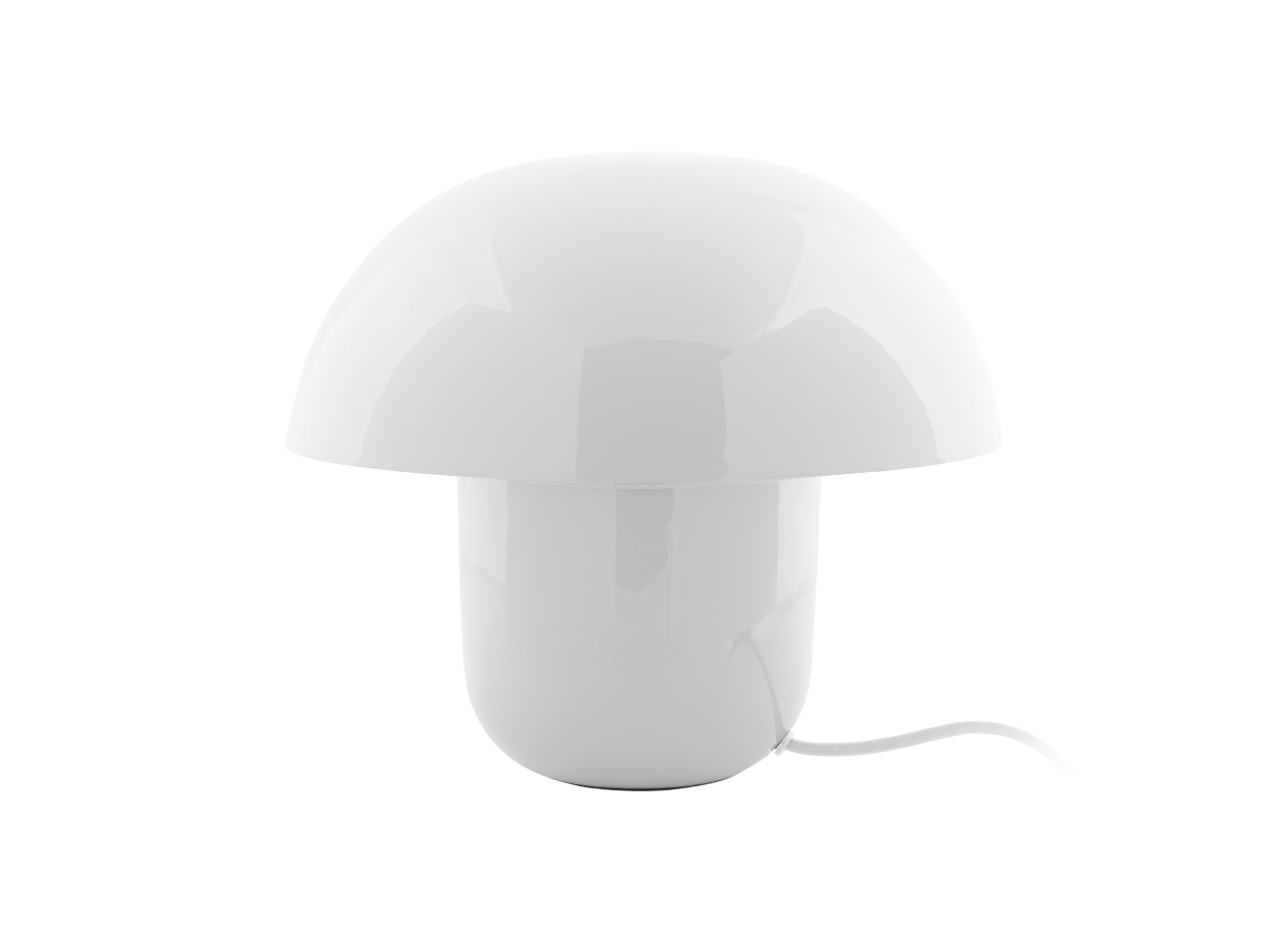 Fat Mushroom valge laualamp