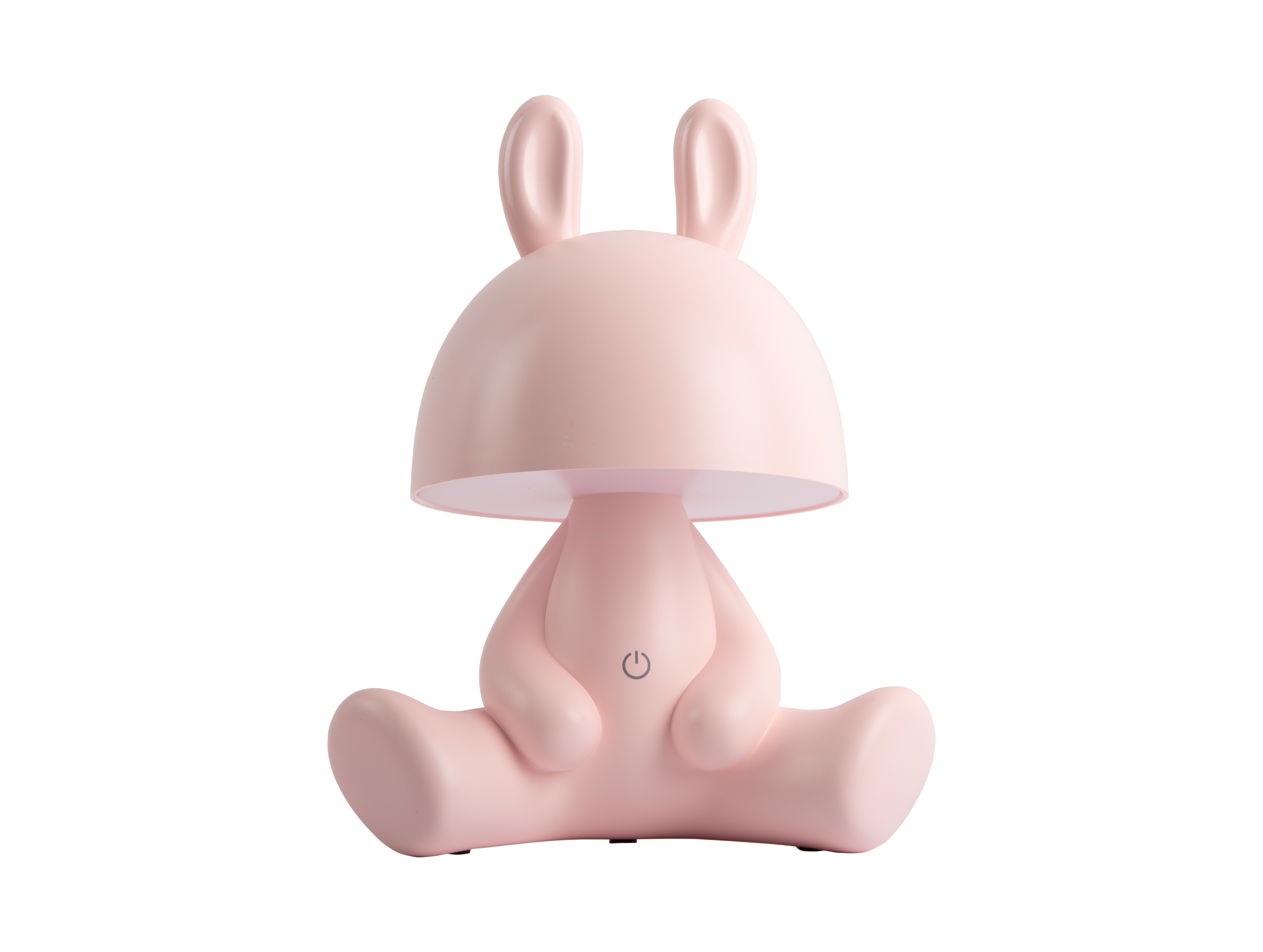 Bunny roosa laetav 8h laualamp